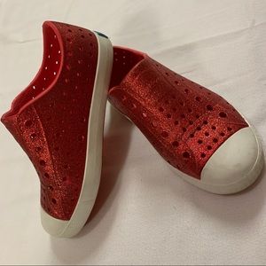 Native Kids Shoes Jefferson Bling Glitter